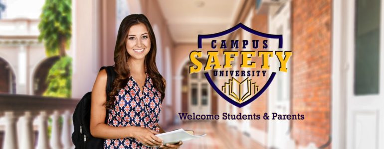 Campus Safety University welcome slider image